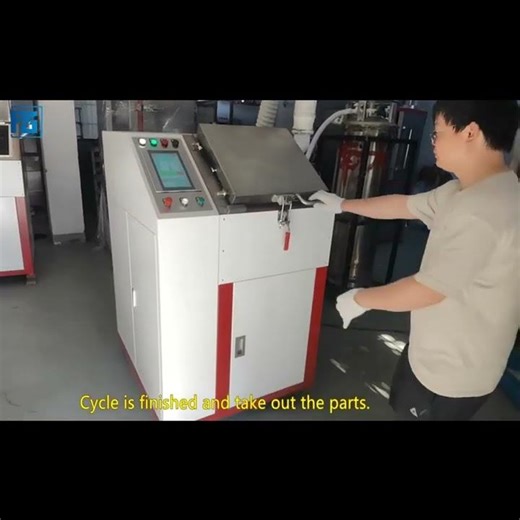 PG-40T Cryogenic Deflashing&Deburring Machine On Deflashing O-rings
