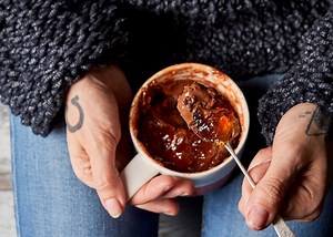 Jaffa cake mug pudding recipe