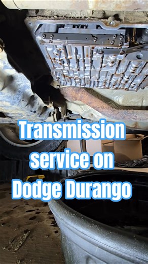 Durango Transmission Filter Service #dodge #dodgedurango #transmission #filters #wrenching #shoplife