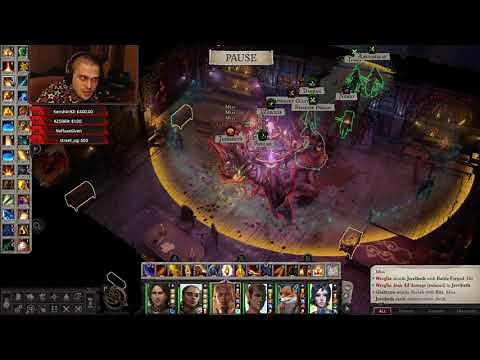 Pathfinder: WotR - Jerribeth Boss Fight - Hard Difficulty - Ivory Sanctum map