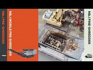 M&J Recycling Brand Video 2025 – Engineering the Future of Industrial Waste Shredding