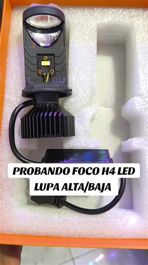 Ilumina tu moto: Prueba foco H4 LED