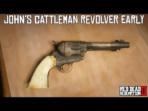 How to Get John's Cattleman Revolver Early - Chapter 6 | RDR2