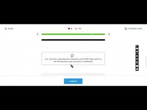 Arrays | JavaScript Intermediate | Sololearn Answers