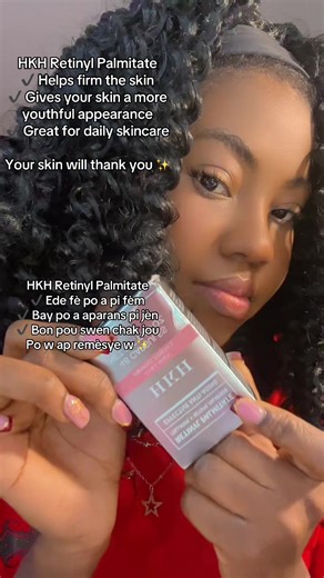 HKH Retinyl Palmitate ✔️ Helps firm the skin ✔️ Gives your skin a more youthful appearance ✔️ Great for daily skincare Your skin will thank you ✨ #HKHSkincare #RetinylPalmitate #SkincareRoutine #AntiAging #FirmSkin