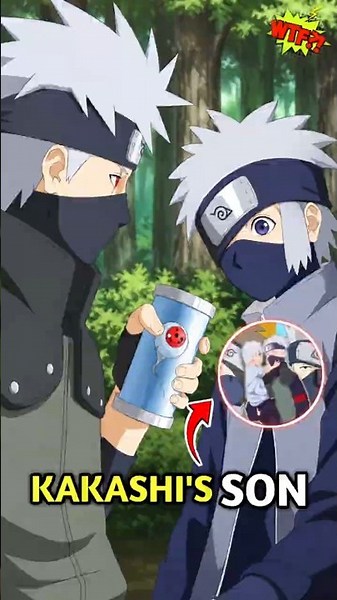 Kakashi’s Son Got Itachi’s Sharingan 😳🔥