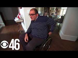 Airport wheelchair attendant said she is expected to push two people at once