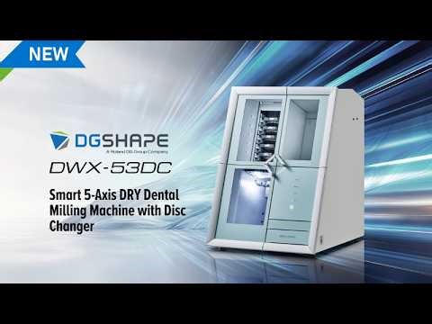 DWX-53DC Smart 5-Axis DRY Dental Milling Machine with Disc Changer
