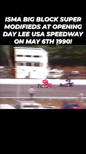 27K views · 416 reactions | ISMA BIG BLOCK SUPER MODIFIEDS at LEE USA SPEEDWAY ON opening day May 6th 1990! #grassroots #NASCAR #LegendsNeverDie #legend #modifiedracing | pronyne motorsports museum | Facebook