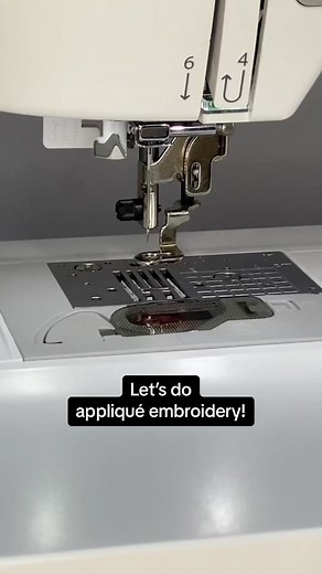 Here’s a new technique to learn in the new year: appliqué embroidery! #SingerSewing #Sewing #SewingMachine #SewingProject #Applique #Embroidery #MachineEmbroidery #SewingTikTok