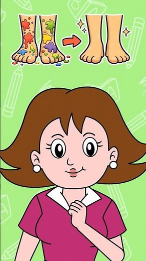 Wash your feet! 🦶 Personal Hygiene for Kids | Hygiene Habits 🧼