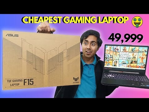 Best Gaming Laptop under 50,000 🔥 Asus Tuf F15 RTX 2050 Unboxing & Review, i5 11th Gen | 2024