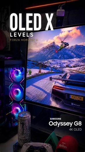 Finally Bought My Dream OLED Monitor 🥹✨ Samsung Odyssey G8 4K OLED Unboxing #shorts #oled