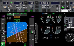 B737NG丨 7.CWS模式（仪表视角）