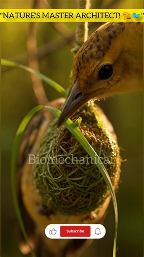 This Bird is a Better Engineer Than Humans! 🏗️🐦 #Shorts #sciencefacts