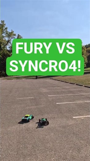 ARRMA Fury VS TEAM CORALLY SYNCRO4 #arrma #teamcorally #rccar #racing