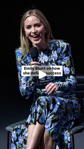 best of emily blunt | She’s so well spoken — that’s my role model, everyone! 🩵 🎥 Emily Blunt on how she defines “success” . . . #emilyblunt #inspo... | Instagram