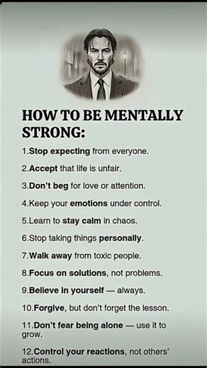 How to be mentally strong. #mindset #mindset #psychology #viral #motivation #motivational #viralpost