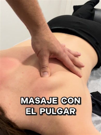 🤲🏼 Masaje con el pulgar 👍🏼 #masajes #masaje #fisioterapia #valencia #premiumfisioclinic #pulgar #dolordeespalda #relaxingvideos #asmr