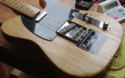 【如何调节Tele拾音器高度】How to Set Telecaster Pickup Height - by Radioshop Pickups