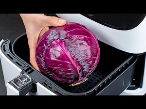 RED CABBAGE in the AIR FRYER – So EASY and DELICIOUS!