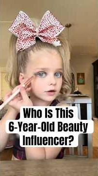 This 6-Year-Old Beauty Influencer Is Going Viral #shorts #ChildBeautyInfluencer #glowhouse