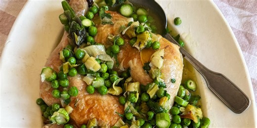 One pan spring chicken!