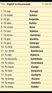 English to kinyarwanda To know: kumenya 📚😊 Menya icyongereza neza 📚❤️🙏 YouTube: writing.net1 Instagram: writing.net1 TikTok: writing.net1 page: Learn English #rwanda #rwandaupdates #englishlearning #burundi #uganda #english #vocabulary #englisheducation #vocabulary #education #englishvocabulary | Learn English
