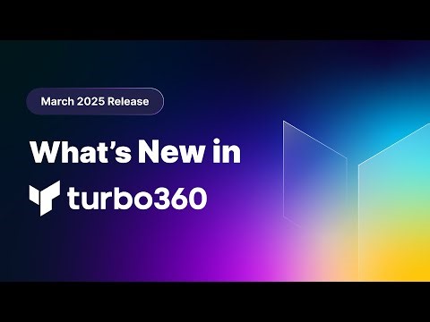 What's New in Turbo360 - Custom Cost Imports, Export and Import Business Processes in Data Query,...