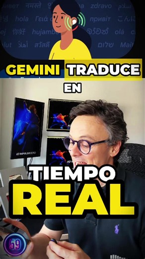 🔥 El NUEVO Traductor en tiempo REAL de GOOGLE con GEMINI es INCREÍBLE #gemini #google #IA