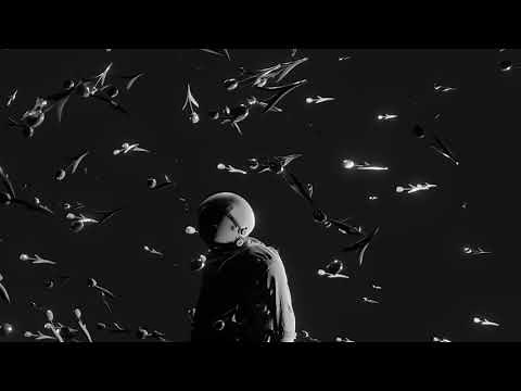 Black and White Flowers Video Loop | 4K Royalty-Free Background Video
