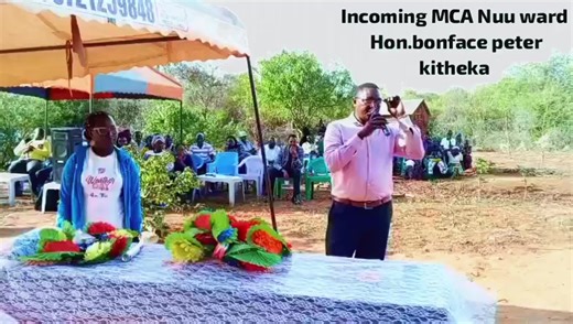*Incoming MCA Nuu Ward, Hon. Bonface Peter a.k.a Munyini, joined the family, relatives, friends, and residents of Kithituni, Nyaani Village, Nuu Ward, to lay to rest the late Joseph Makau. He stood in solidarity with the bereaved family, sharing in their pain and sorrow, and offered heartfelt condolences and prayers during this difficult moment. May God grant the family strength, comfort, and peace as they mourn their loved one.* *Hon. Bonface Peter a.k.a Munyini* *Incoming MCA, Nuu Ward 2027*