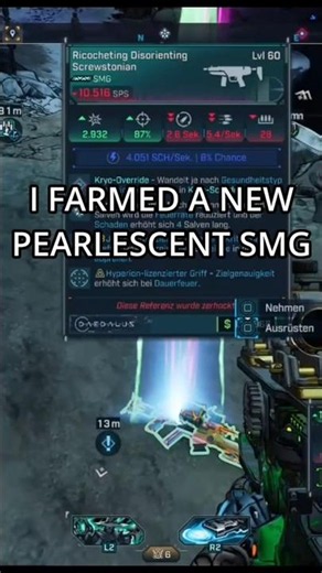 I FARMED A NEW PEARLESCENT SMG 😈🔥 | Borderlands 4 #shorts #borderlands4 #gamingclips