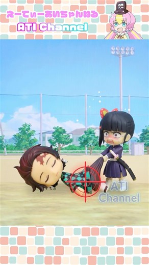 Tanjiro is being targeted #DemonSlayer#Nendoloid#Stop motion#tanjirokamado #kanao