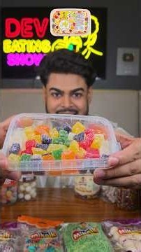 Asmr Eating Different Flavoured Candies From Online Store #candy #asmreating #satisfyingfood #asmr