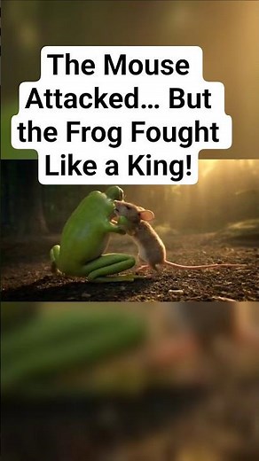 The Mouse vs The Frog: Battle of the Tiny Titans!