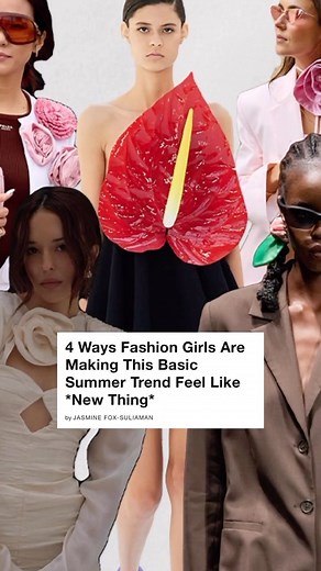 Florals may not be groundbreaking, but that doesn’t mean they have to feel dated. Though the ever-present print is often written off as basic, the spring/summer 2023 collections set out to make florals feel fresh. From dramatic appliqués to reimagined prints, tap the link in our bio for the 4 ways fashion people are wearing florals this season. photos: @cassdimicco, @vivian.yrl, @ninasandbech, alllisonho, @emnitta, @annelauremais | Who What Wear