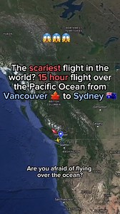 The scariest flight in the world? 15 hour flight over the Pacific Ocean! | Flight and routes Every day