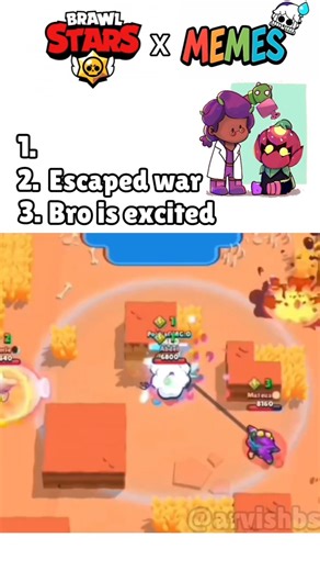 The End🤣 TOP 5 Memes in Brawl Stars🔥 #brawlstars #brawlstarstiktok #бравлстарс