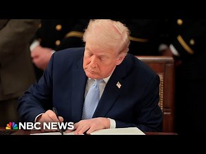 Trump holds executive order signing | NBC News