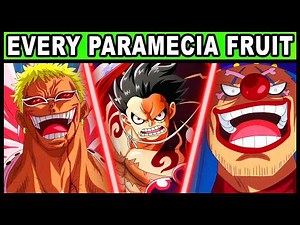 All Paramecia Users and Their Powers Explained! (One Piece Every Devil Fruit)