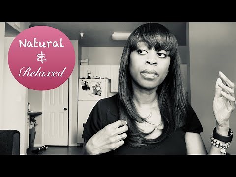 Chemical-Free Relaxing? | Healthy Relaxed Hair | The Power Of Plants