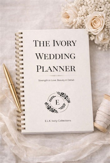 The Ivory Wedding Planner | 70-page Bridal Organizer (PDF Download) - Etsy
