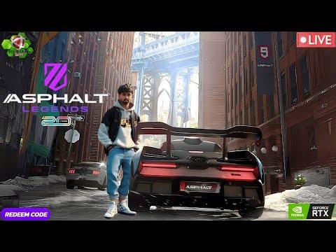 🔴New Asphalt Legends | 2k HDR| Live Stream | Tech Guru | Game Time