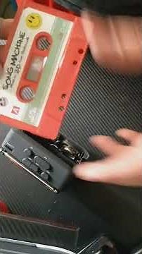 unboxing Jensen cassette player