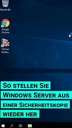 Datenwiederherstellung von Windows Server: Sicherung, Backup, Systemreset #shorts #short