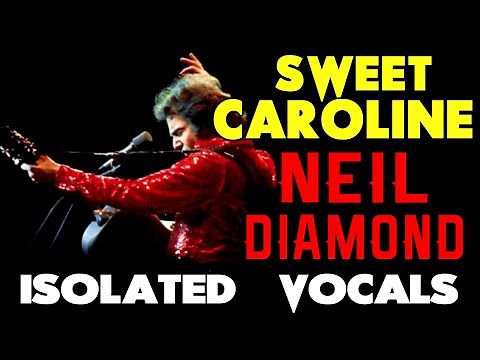 Neil Diamond - Sweet Caroline - ISOLATED VOCALS - Analysis and Singing Lesson