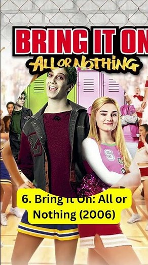 Ten Best Cheerleading Movies #shorts