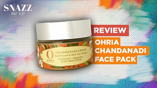Ohria Ayurveda Chandanadi Lepam Review | For Even Skin Tone | Skin Care Product | Snazz Me Up