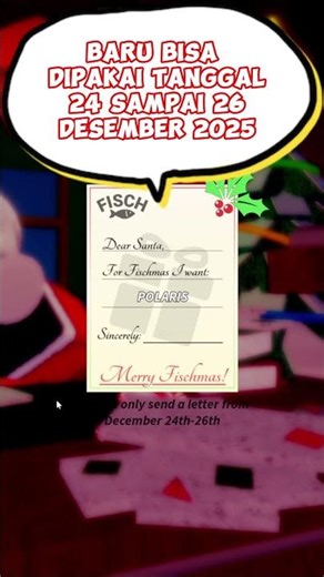 EXPLANATION OF SANTA'S WISH LETTER IN FISCH